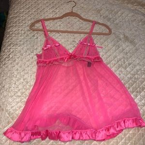 Victoria’s Secret Bright Pink Lingerie Top